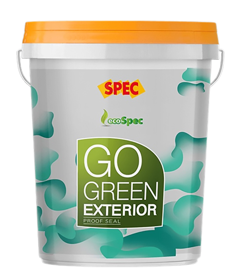 SPEC GO GREEN EXTERIOR PROOF SEAL(SƠN LÓT CHỐNG THẤM, CHỐNG KIỀM CHUYÊN DỤNG)