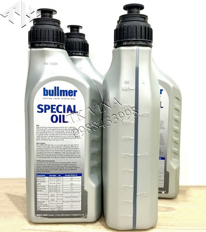 70132578 DẦU MÁY CẮT VẢI BULLMER | BULLMER SPECICAL OIL.